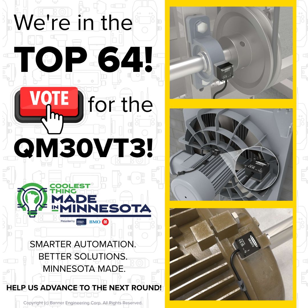 BannerSensors's tweet image. Proud to be in the Top 64 of #CoolestThingMN!
Vote now to help us advance
👉 lnkd.in/gyj7V4nS
