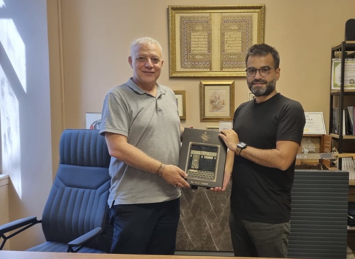 Ensar Vakfı Başkan yardımcımız, 2. Matbacılar sitesi Başkanı, Promasiad Başkan yardımcısı Bayram Sarıkaya abimizi ziyaret ettik.