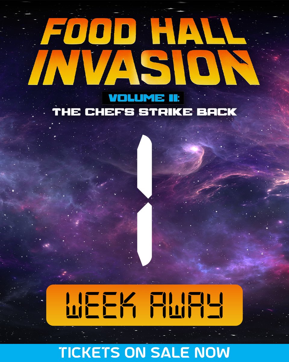 🚨 Just 1 week away! 🚨 Food Hall Invasion: Volume II is almost here. Don’t miss out—grab your tickets before Midnight on Saturday, September 13! 🍴✨
👉 FoodHallInvasionNWNC.org