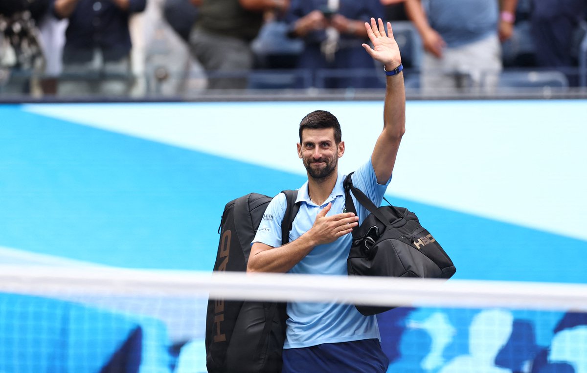 What a run 👏 <a href="/DjokerNole/">Novak Djokovic</a> 

<a href="/usopen/">US Open Tennis</a> | #USOpen
