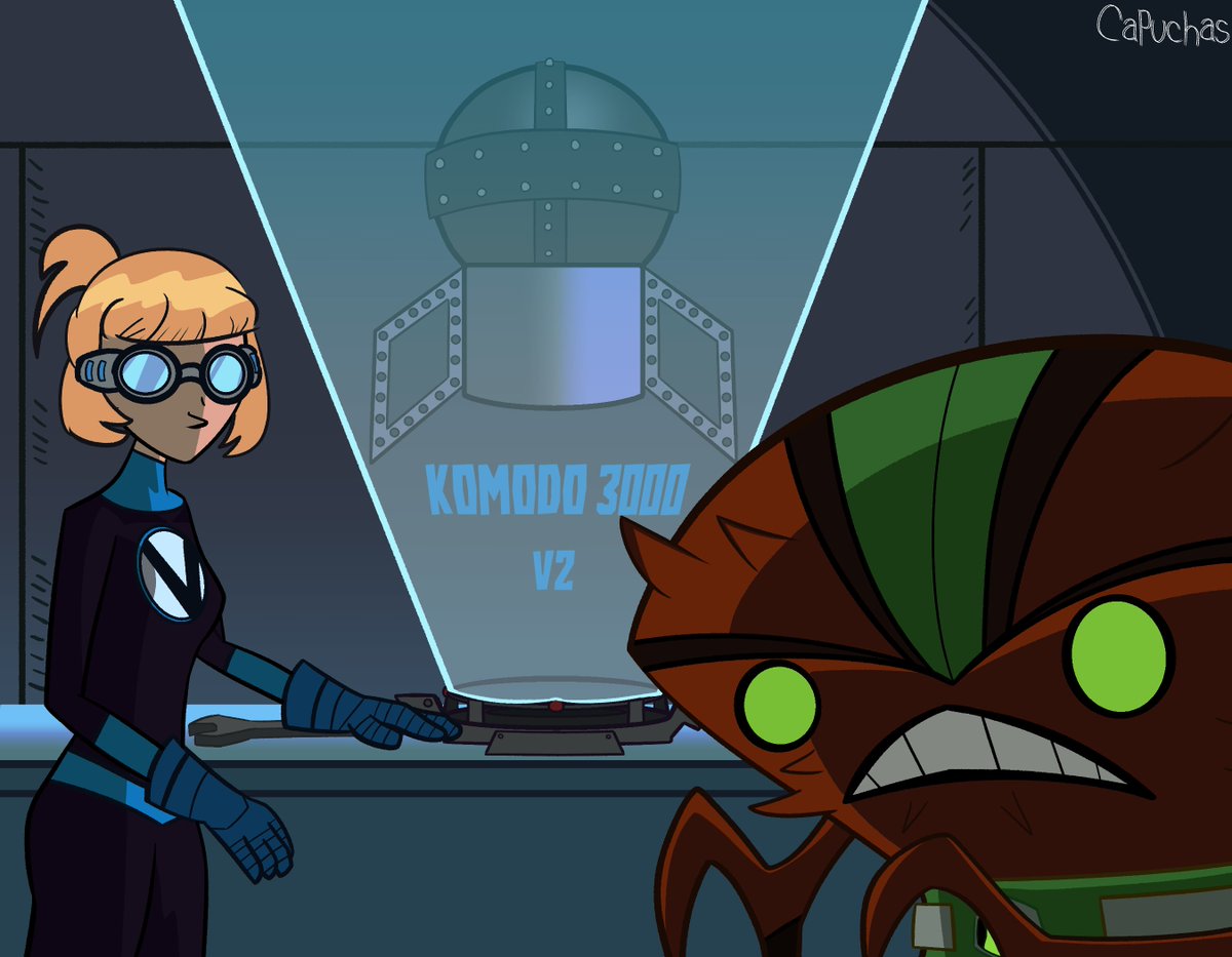 Capuchas2755's tweet photo. Man, I hope someone gets the reference... 🎇🎆

#Ben10 #FantasticFour https://t.co/wTyICmjP11