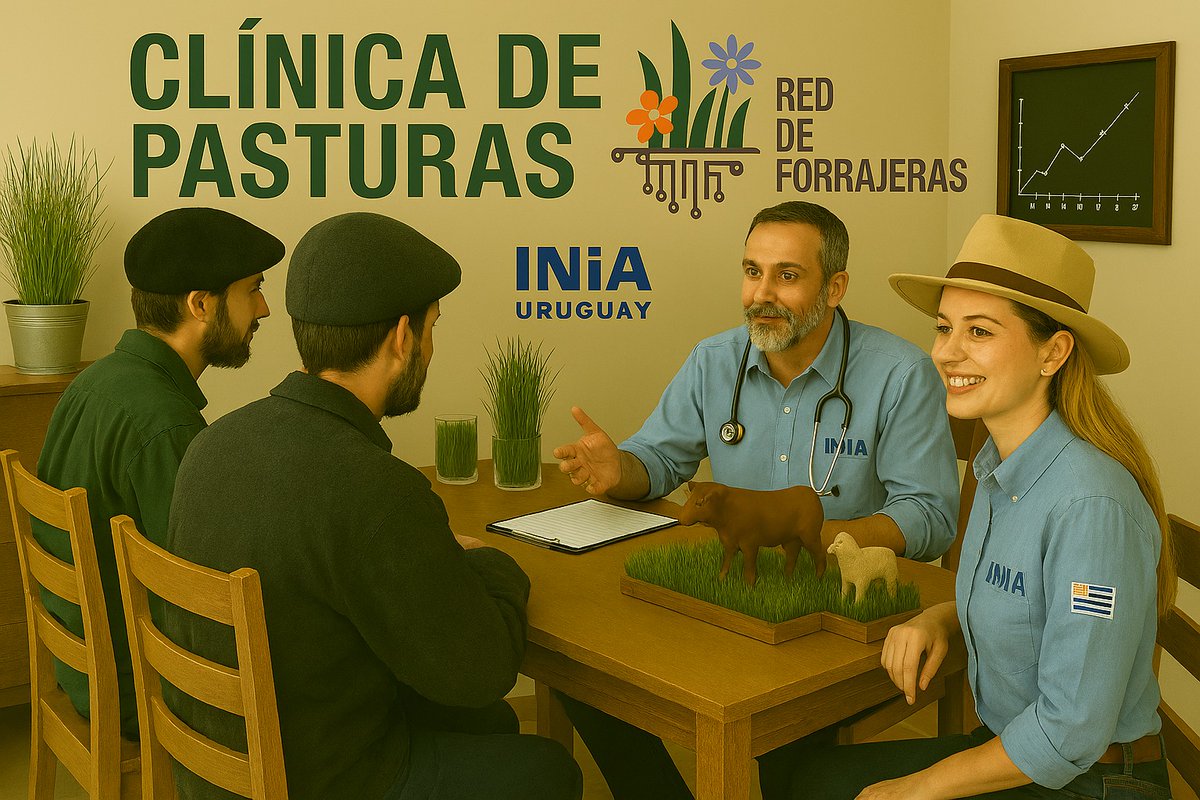Bajo la batuta de <a href="/PorcileVirginia/">Virginia Porcile-Rodríguez</a>, en <a href="/INIA_UY/">INIA URUGUAY</a> estamos probando hacer "Clínicas" vía 🟢WhatsApp, como espacio de consulta e intercambio ágil con productores y técnicos

✅ Generar diálogo con productores y técnicos
✅ Bajar a tierra la investigación
✅ Apoyar decisiones clave