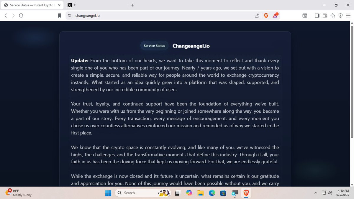 ChangeAngel just CLOSED???
#DigiByte
#Litecoin