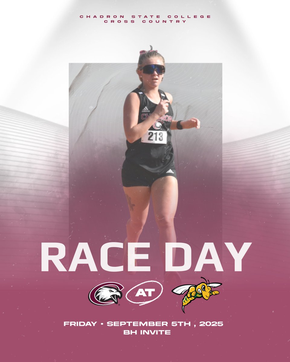 cscxctf's tweet image. It's race day!
TODAY (9/5)
BH Invite (4K/6K)
Spearfish, S.D.