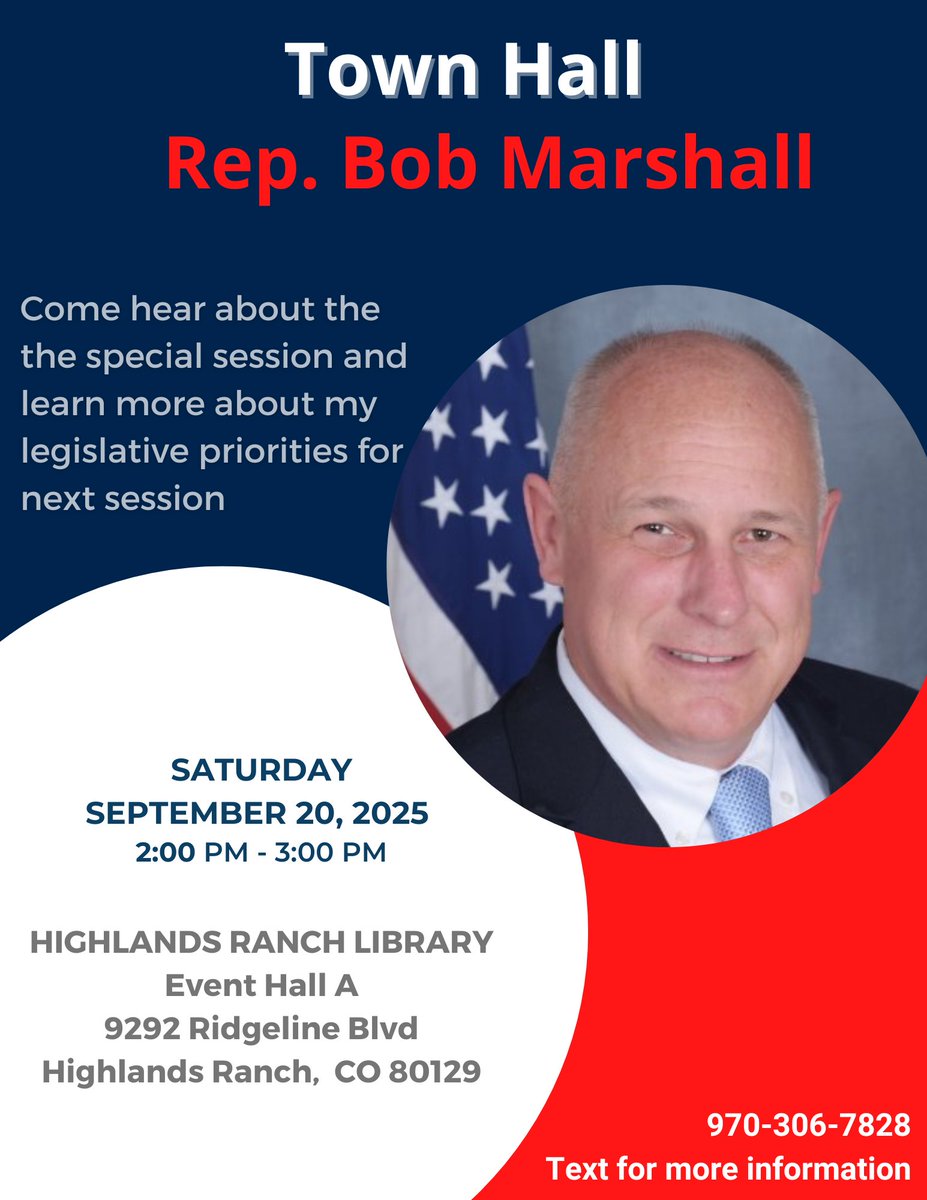 RepMarshallCO's tweet photo. Hope to see you there. https://t.co/6aDY3FqKNt
