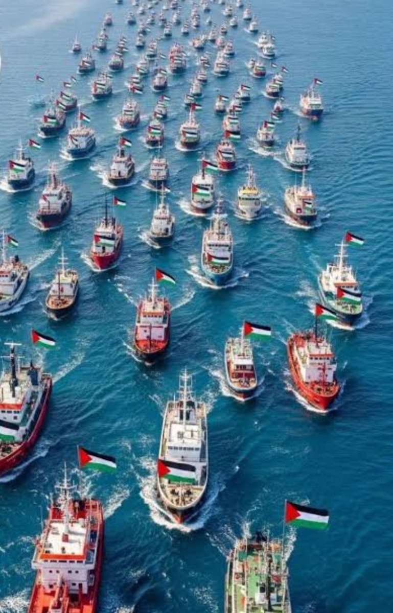 Tüm insanlığa kâbus gibi çöken sessizlik ve tepkisizliğin de ablukasını kırmak için..

 #SumudForGaza