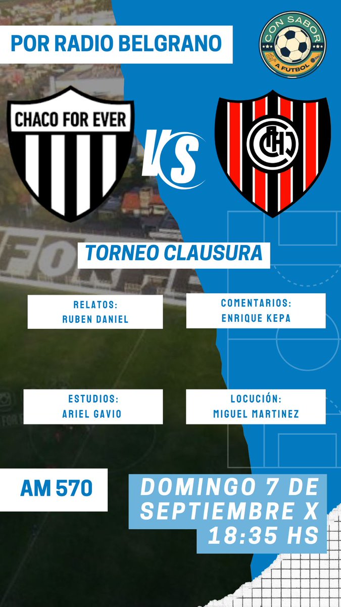 Primera Nacional
Por Belgrano AM 570