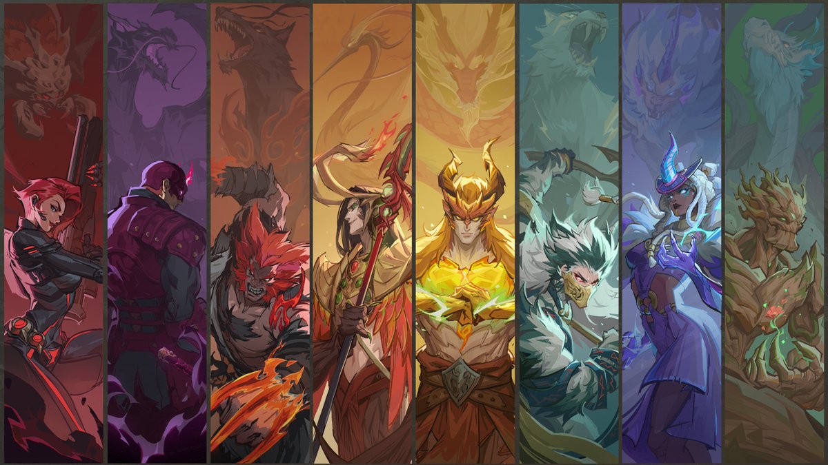 ‼️ SEASON 4.0 LORE (4/6)

The challenge is received and the tournament is scheduled. With most of their current roster of Immortal Weapons lost in the Timestream, the Immortal Beasts select from the present heroes. Or at least, Loki insists that's how he made it here. And in a