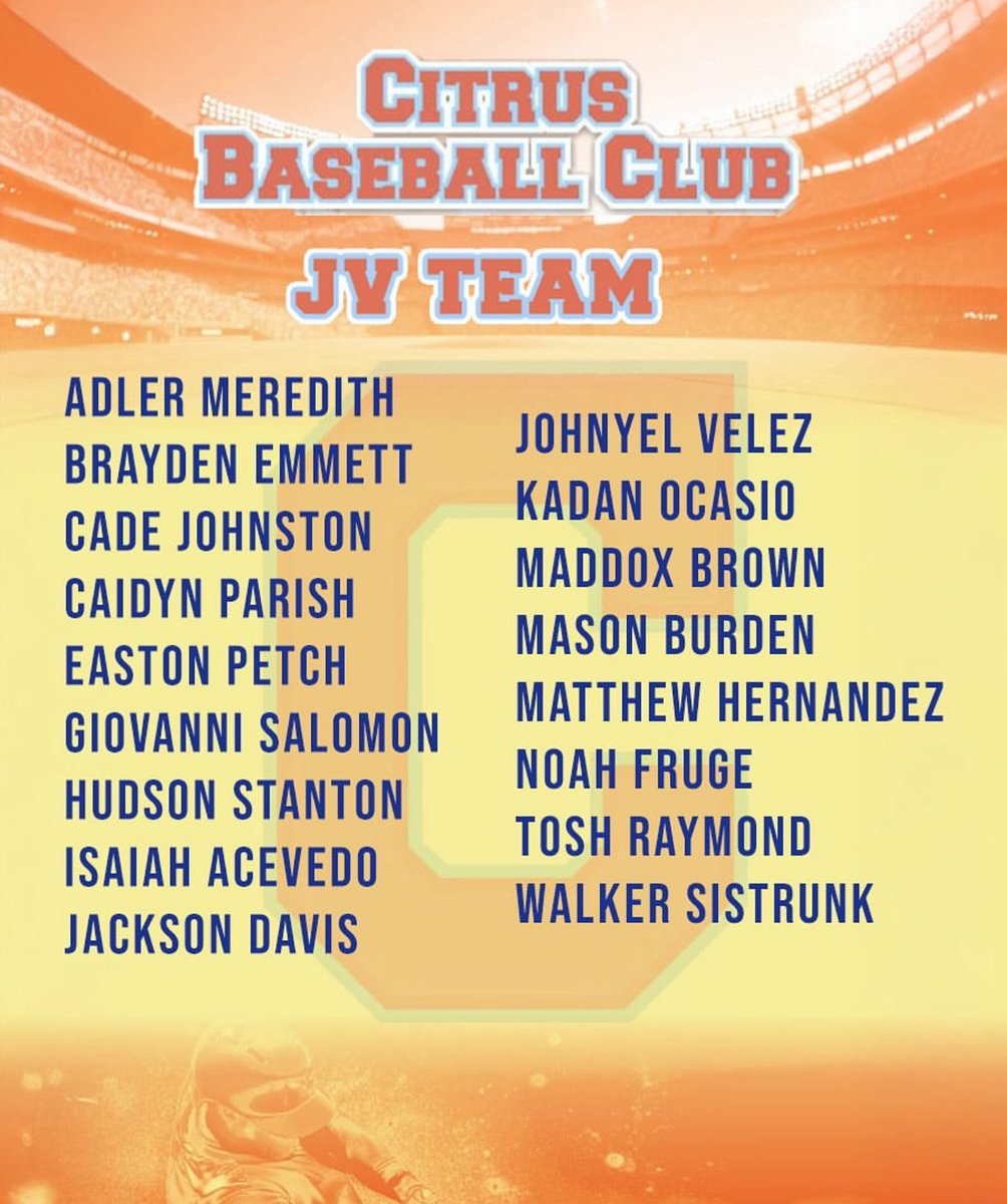 WOBaseballboost's tweet photo. Coach Scudero:

🔹 Fall tryouts are officially wrapped up.
Congratulations to the players who earned a spot on our Varsity and JV rosters. To the guys who didn't make it, thank you for coming out and giving it your all, your effort and commitment don't go unnoticed.🔸 https://t.co/g1mBtK33NV