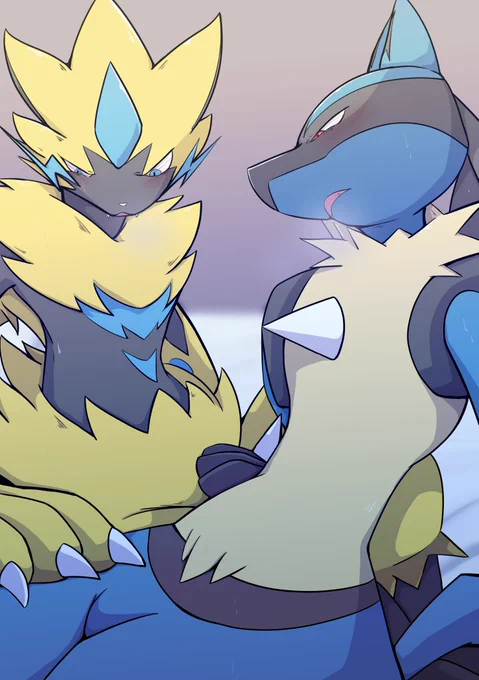 [R] ゼラルカ - Zeraora&amp;Lucario