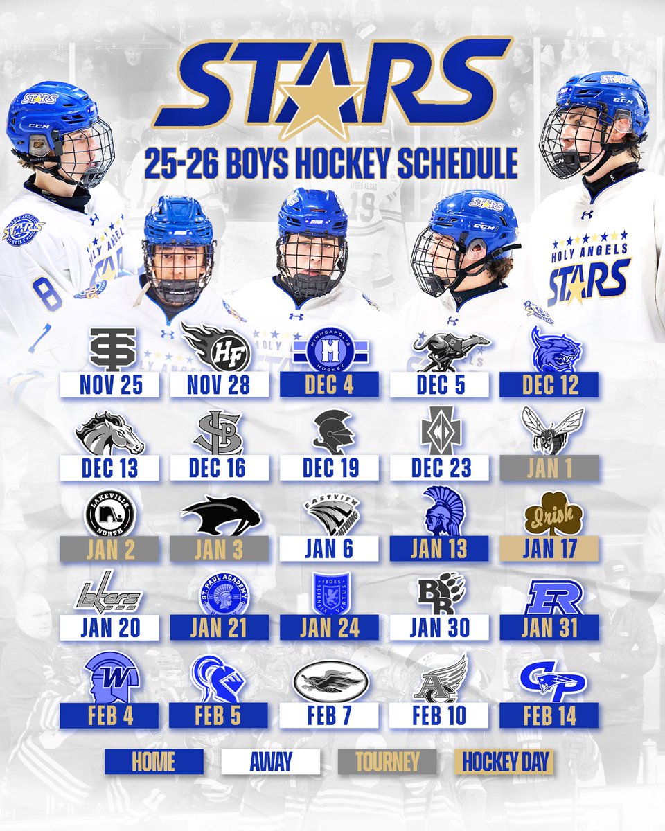 The official 2025-26 Stars schedule release!  #stars #poundtherock #grindrothegrand