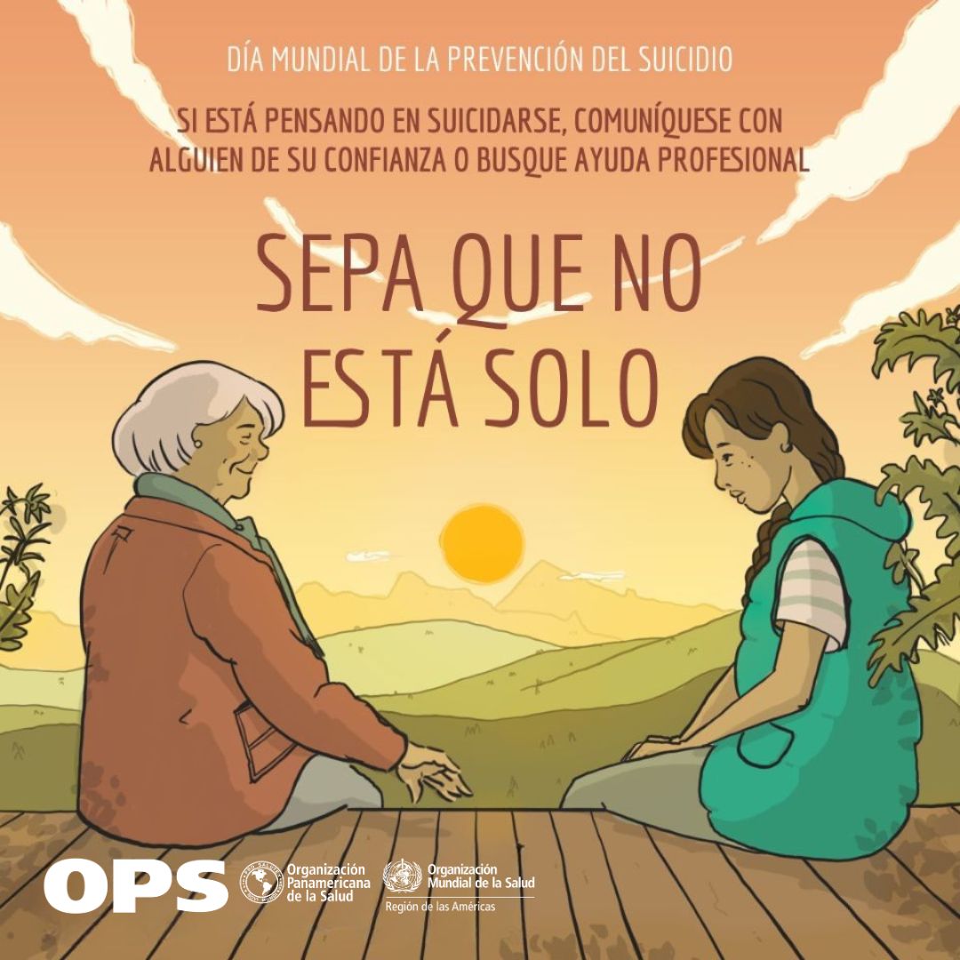 Si experimentas pensamientos suicidas , habla con un amigo, un familiar o un proveedor de salud. Hay esperanza.
#PrevencióndelSuicidio
paho.org/es/temas/preve…