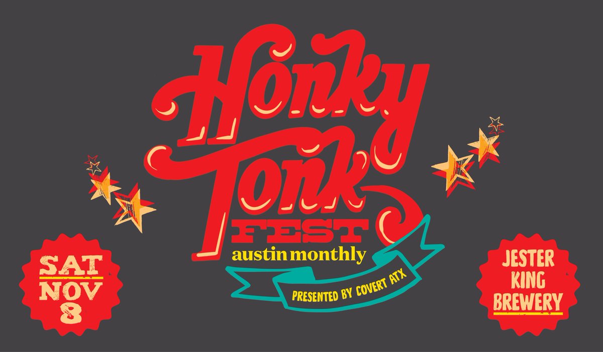 Join us Nov. 8 at <a href="/jesterkingbeer/">Jester King Brewery</a> for <a href="/HonkyTonkATX/">Honky Tonk Fest</a>, presented by <a href="/covertcadillac/">Covert Cadillac</a>. This full-day concert event will feature 8 bands, 2 stages, dancing, shopping, food, and more! Snag early-bird tickets now before the lineup drops Sept. 9 at 11 a.m. 

austinmonthly.com/austin-monthly…