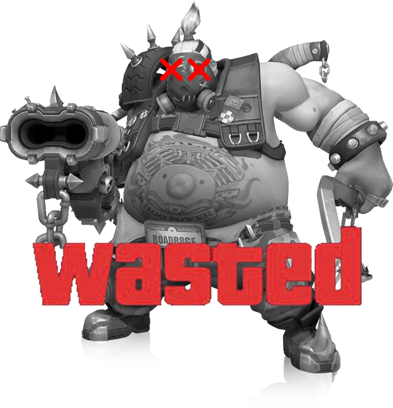 User__OW's tweet image. -1 roadhog throwing your ranked games. You're welcome