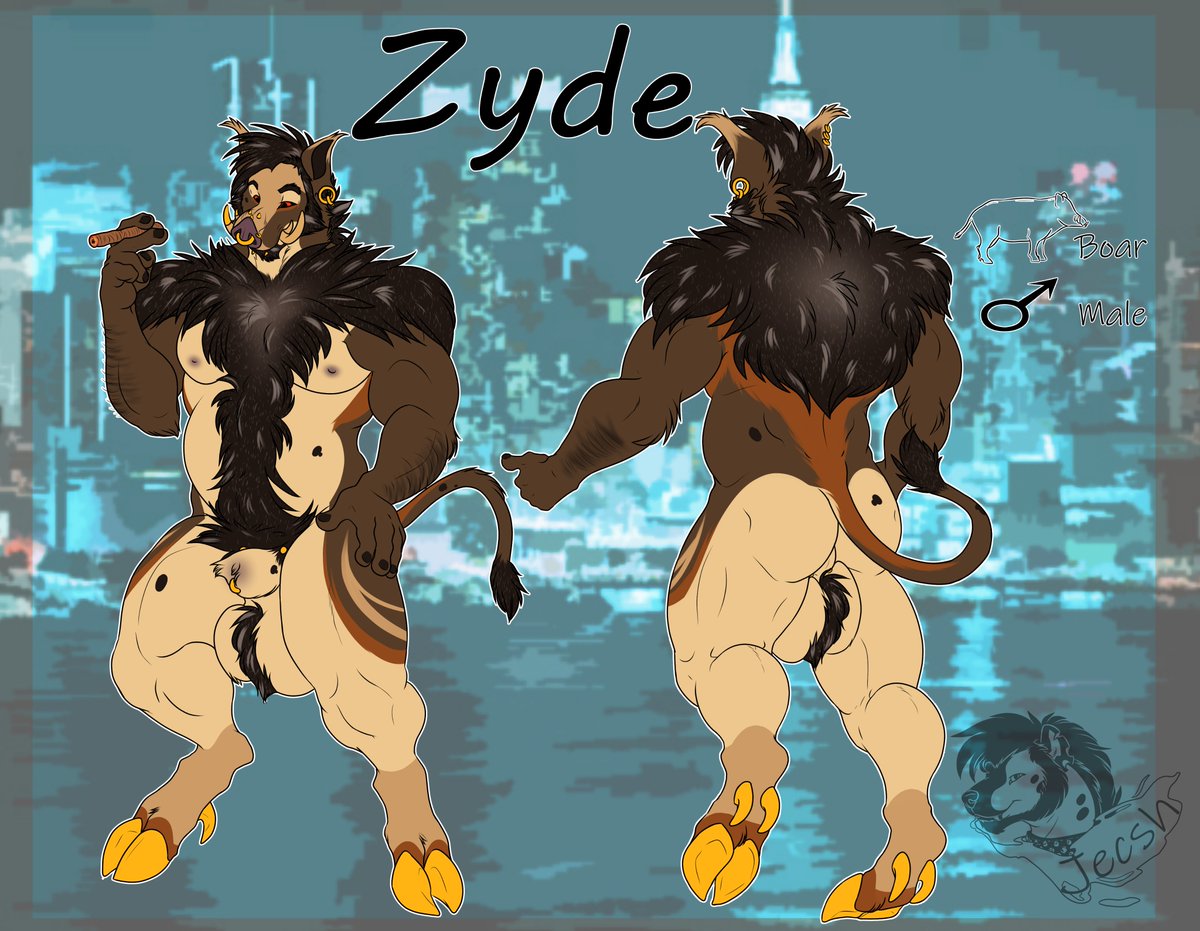 Just a boar version to my husband <a href="/zydevy/">Zyde</a>  character~
🐗🐗🐗🐗🐗🐗
