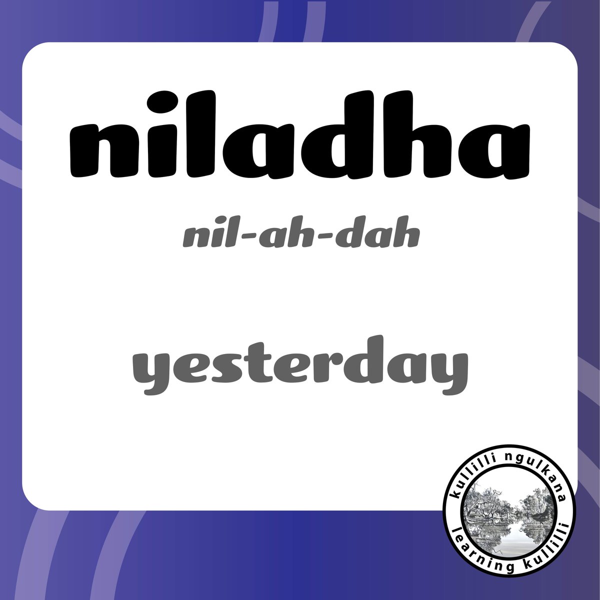 learnkullilli's tweet image. Speak Kullilli 👣 #KullilliNgulkana