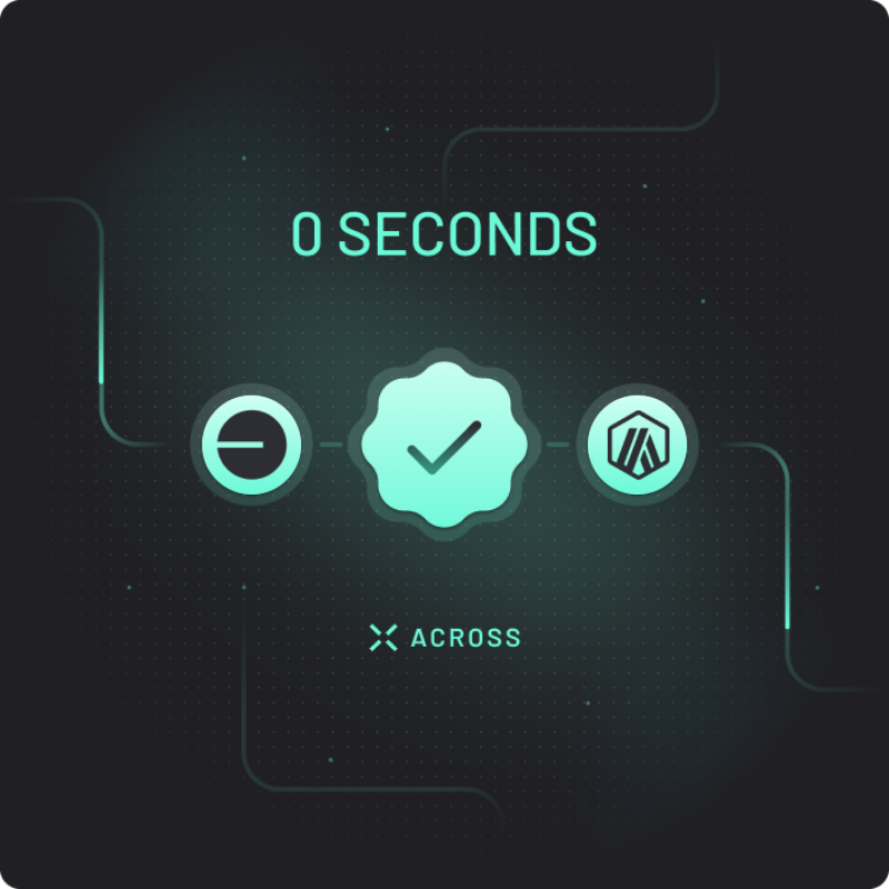 2ndBatman's tweet photo. Check out how fast I just bridged with @AcrossProtocol
 #PoweredByIntents ⛺ https://t.co/bLrAr2j1bX