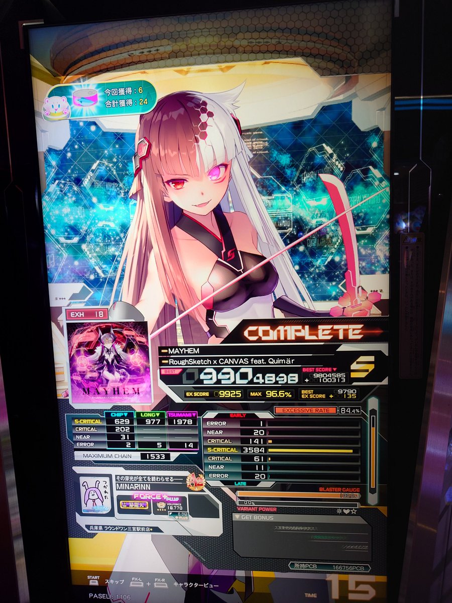 MAYHEM、ノリでやったら爆伸びしてちびった