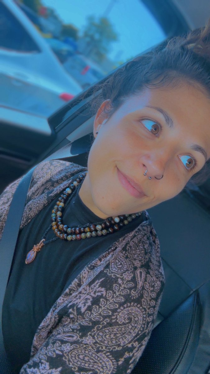 Got my septum pierced today ~