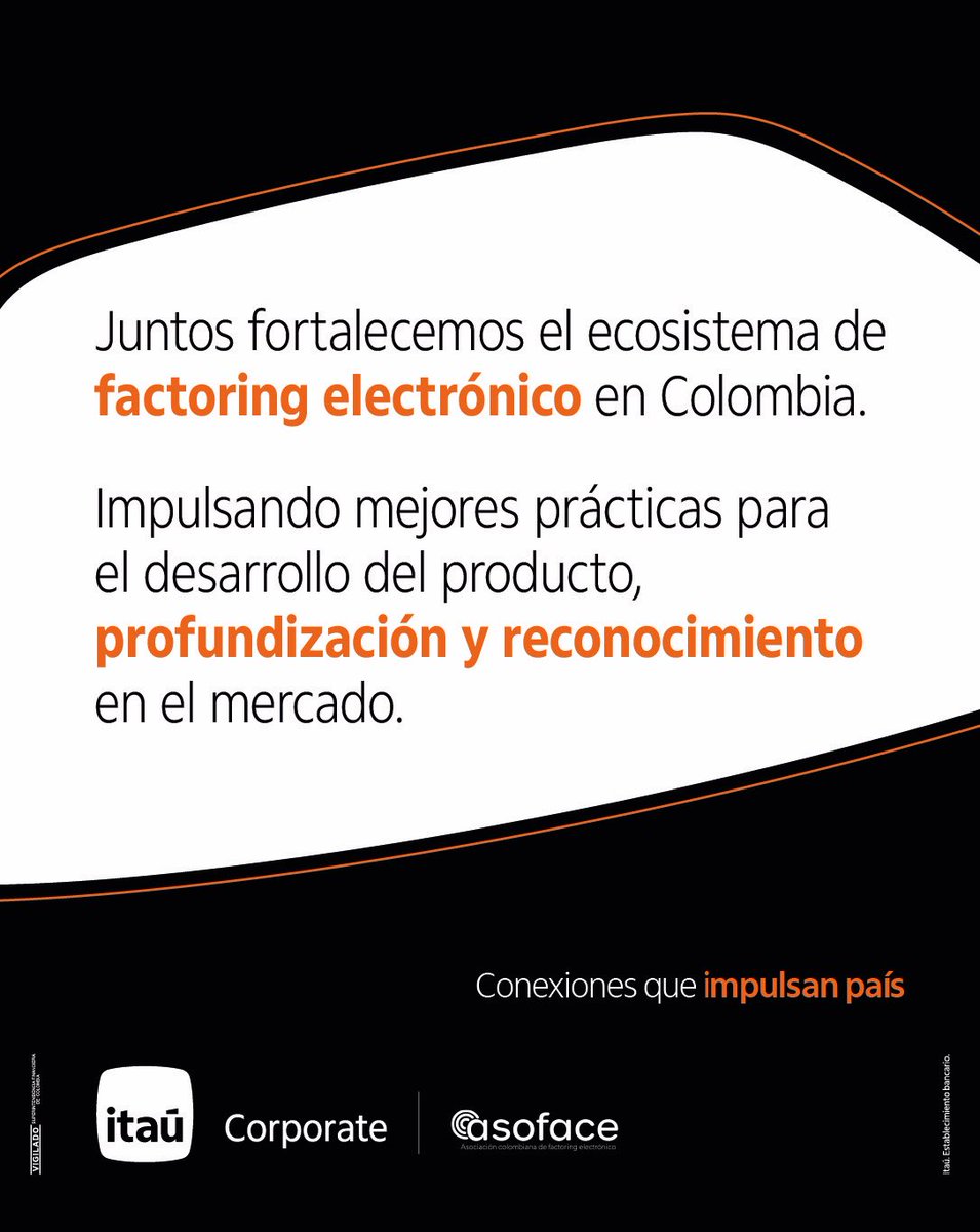 🔶 Se suma <a href="/itaucol/">Banco Itaú Colombia</a> a la comunidad de miembros de ASOFACE: un paso clave para fortalecer el factoring en Colombia, impulsar su desarrollo y abrir nuevas oportunidades para empresas e inversionistas. 🇨🇴✨

Bienvenidos!