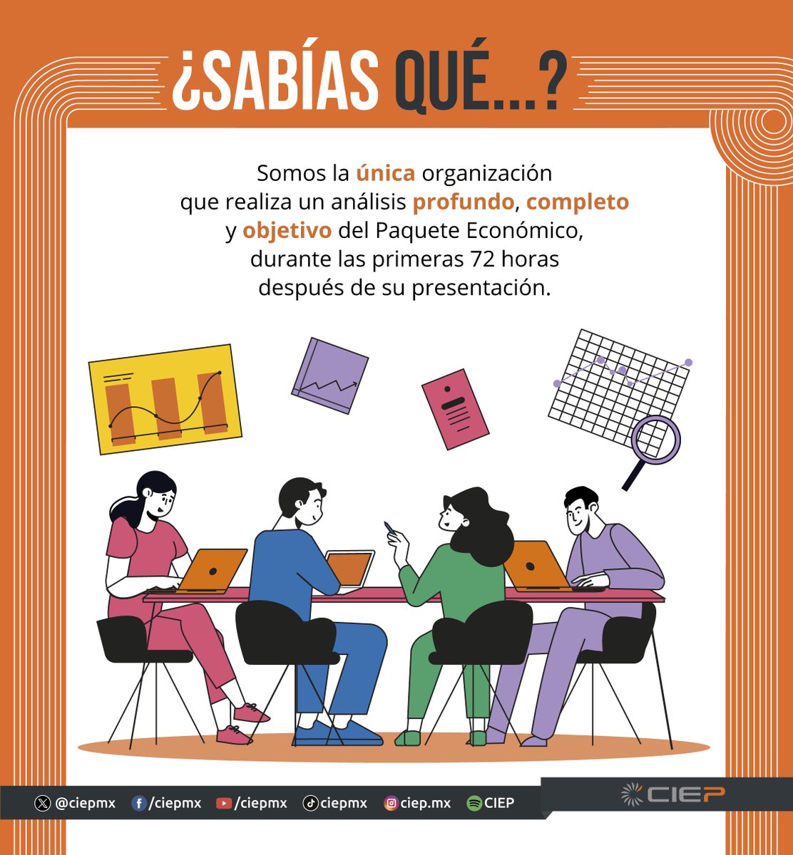 ¡ES HOY! 🗣️

📦  <a href="/Hacienda_Mexico/">Hacienda</a> presentará el #PaqueteEconómico2026, y en el #CIEP, como cada año, tenemos todo listo para analizarlo y brindarte toda la información clave que necesitas saber.