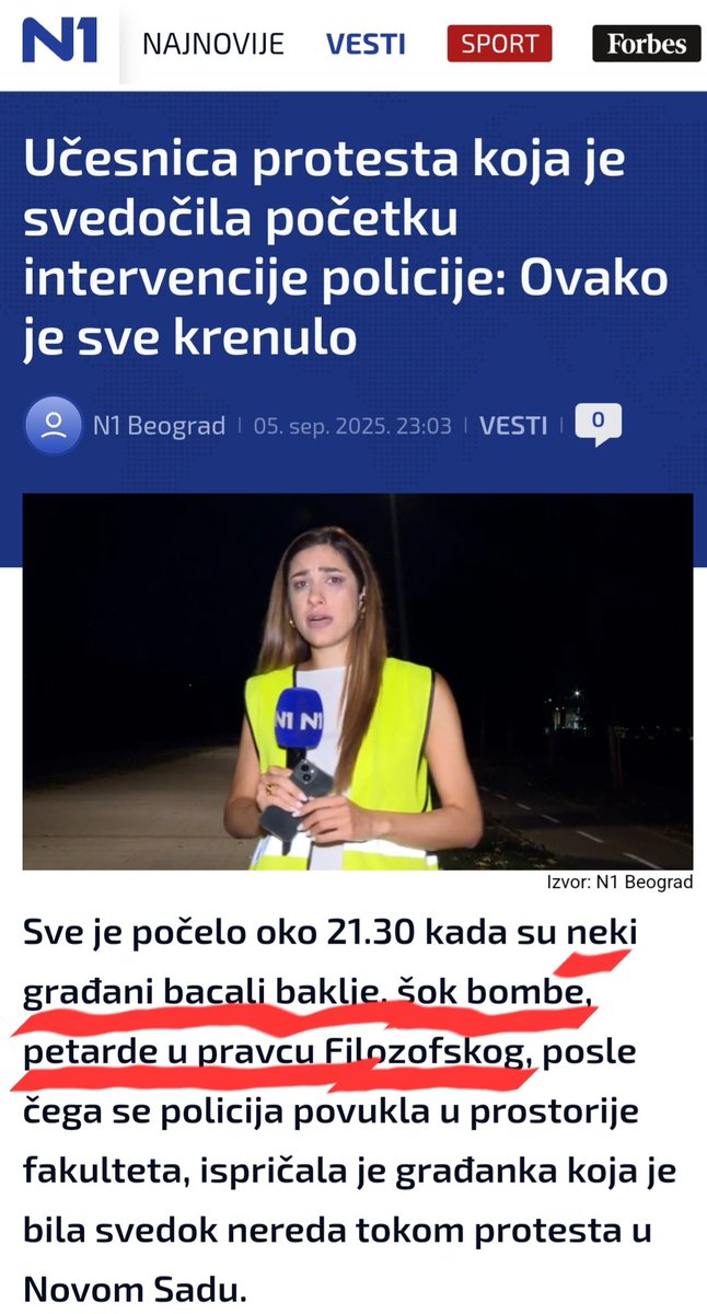 Ево и на НДХ1(<a href="/n1srbija/">TV N1 Beograd</a> ) признају да су пицулићи-штрокадери напали полицију. Од муке и бијеса што су опет пукли више не знају ни шта причају ни шта пишу па им се и омакне истина.