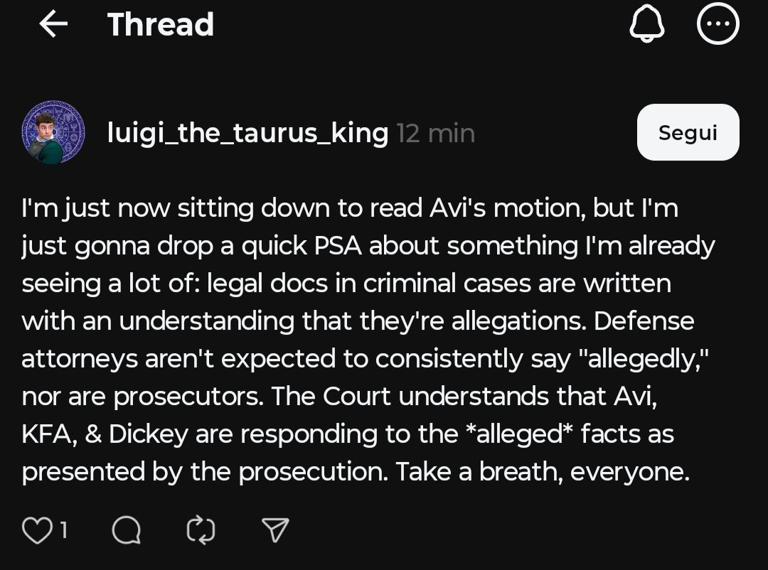 Something to keep in mind.