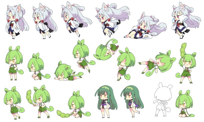 そんなわけでドゥエ立ち絵お試し版を更新しました、めっちゃ未完成なのでもっと手を加えたいですが…ちょっと優先しなきゃいけないお仕事などが溜まって来てるので更新は手が空いたときにちょこちょこやっていきます!
https://t.co/ECxXlCMP2L 