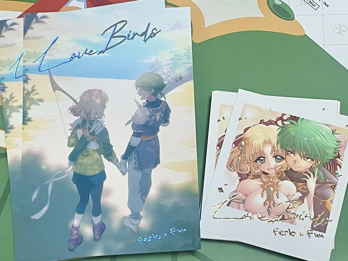 9/21のCLAMPオンリーで当アンソロのポストカードとフォト風カードを無料配布します！どちらもデジタル箔押しキラキラ加工の素敵な仕上がりになりましたので、ぜひご自由にお持ち帰りください🥳