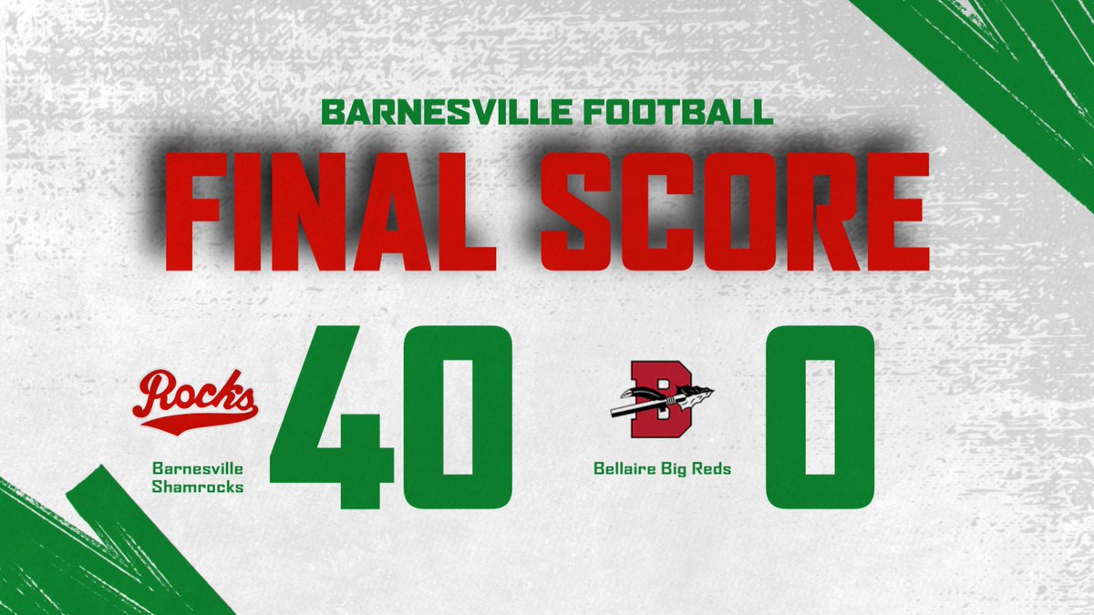 Rocks improve to 3-0. They will take on Buckeye Local next Friday @ Home. 

#GoRocks ☘️
