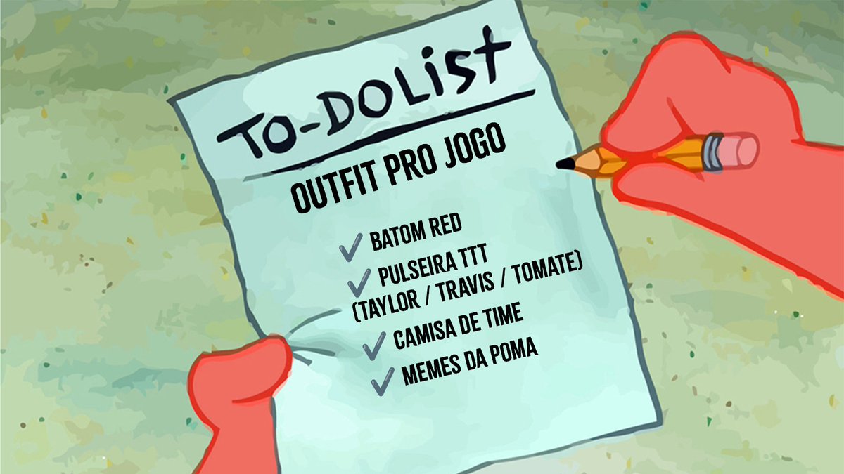 EU TÔ MUITO RED ❗❗❗ E dessa vez nem é duplo sentido com a cor perfeita dos meus tomates.

Parece que a Taylor já pousou em SP para prestigiar o noivão, que hoje é quem tem O molho em Itaquera👀❤️