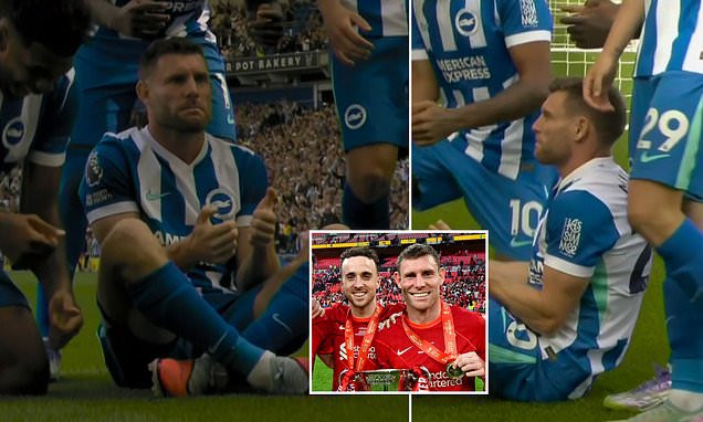 11Mintal's tweet image. #Milner
#Jota
#Liverpool
#Brighton

ミルナー，シティ戦で久々のPK決めた後にジョッタへの追悼セレブレイションしてたのか…
永遠に語り継がれるべき選手たち。
ありがとう。

YNWA

youtu.be/HczsQgfsuDI?si…