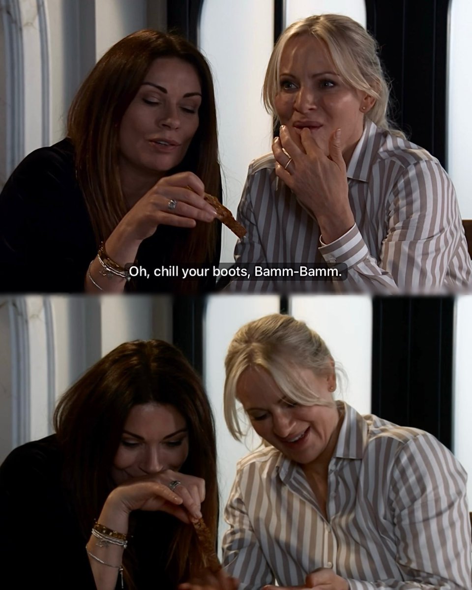 Well at least you make each other laugh girls