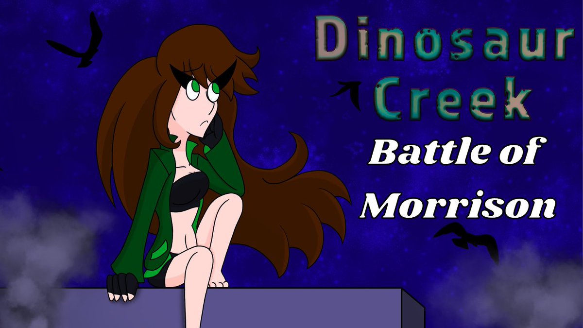 SaramoreP's tweet photo. Hey gang! Dinosaur Creek P3 Battle of Morrison Arc Trailer is out, along with release dates! It's going to get intense! https://t.co/A7nIZ0vABj
#DinosaurCreek #ArtistOnX #WrtingCommunity #art #writing #writer #dinosaurs #paleo #paleoart #scifi #promo #books #OC #OCart #write https://t.co/Ow7mztZpfK