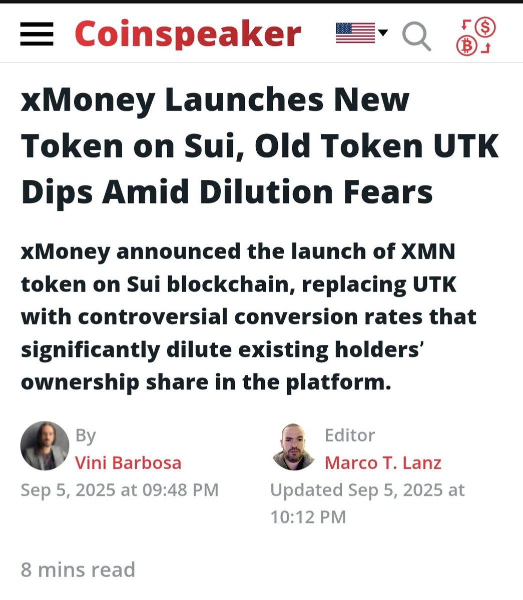 Reporting from the trenches to <a href="/coinspeaker/">Coinspeaker</a>.

We navigate through the launch and the story behind <a href="/xMoney_com/">xMoney.com</a>'s recent announcement, with an exclusive interview with the team, bringing some clarity to the matter.

Read it in the link below 👇