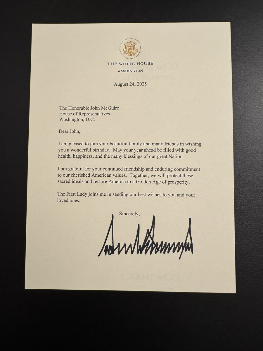 That’s a nice birthday present, thank you <a href="/POTUS/">President Donald J. Trump</a>