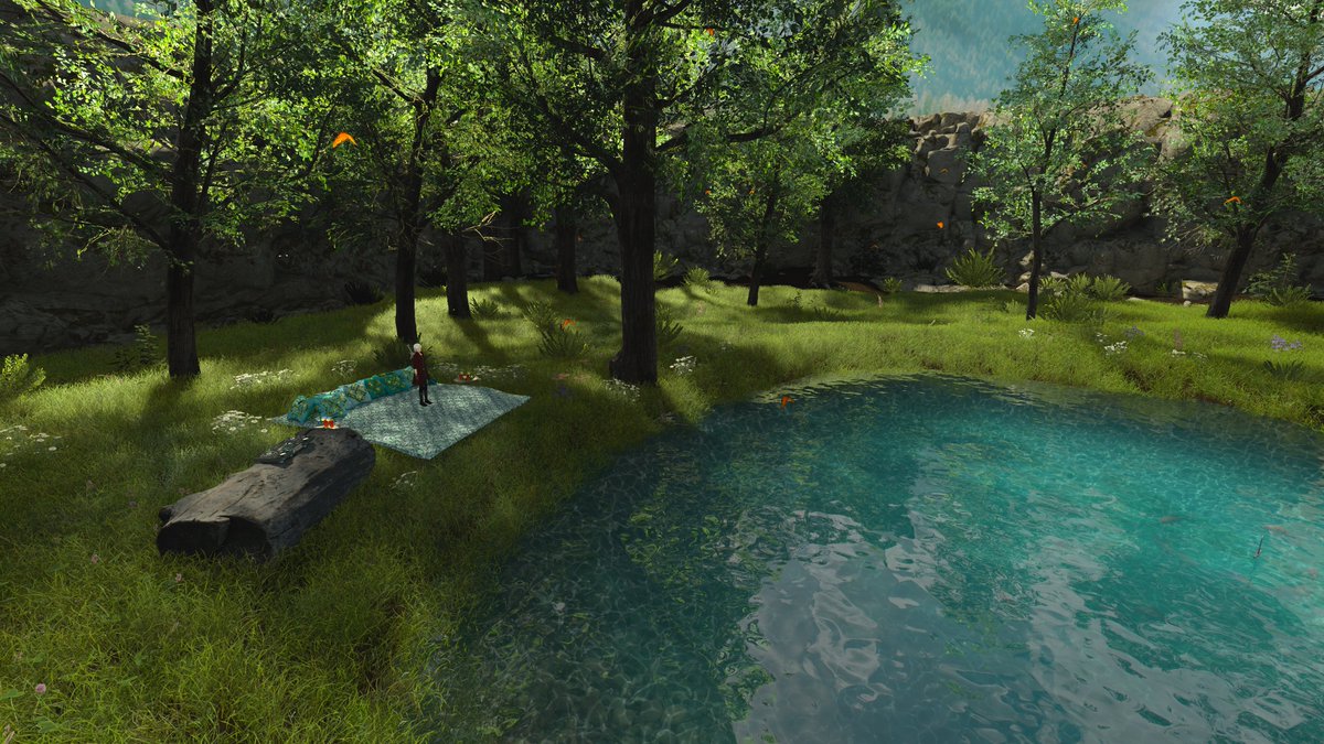 MrReeVR's tweet image. I'm done with my poiyomi grass so made a little world for it. Go touch the grass. There are performance toggles by the spawn if your computer can't handle all this grass. I'll have some improvements later but for a different world. vrchat.com/home/world/wrl… #vrchat #madewithunity