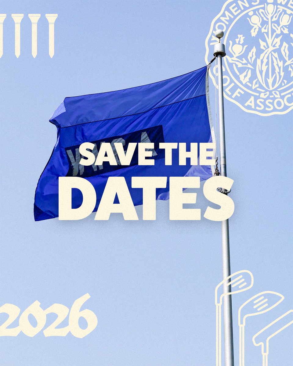 📢 2026 TOURNAMENT DATES ANNOUNCED

🏆 2026 Women’s Western Junior
Meridian Hills Country Club
Indianapolis, IN
June 8 – 12

🏆 2026 Women’s Western Amateur
River Forest Country Club
Elmhurst, IL
July 6 – 11