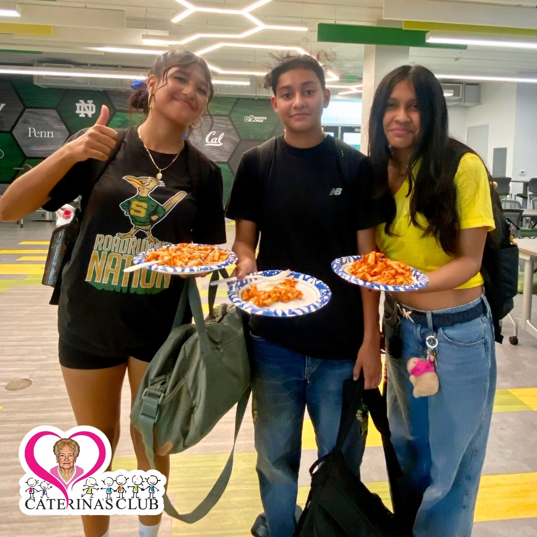 Hunger steals focus. A warm plate restores it. 🍝🌟 On this #InternationalDayOfCharity, join us in fueling brighter futures: caterinasclub.org 💛 #FuelTheFuture