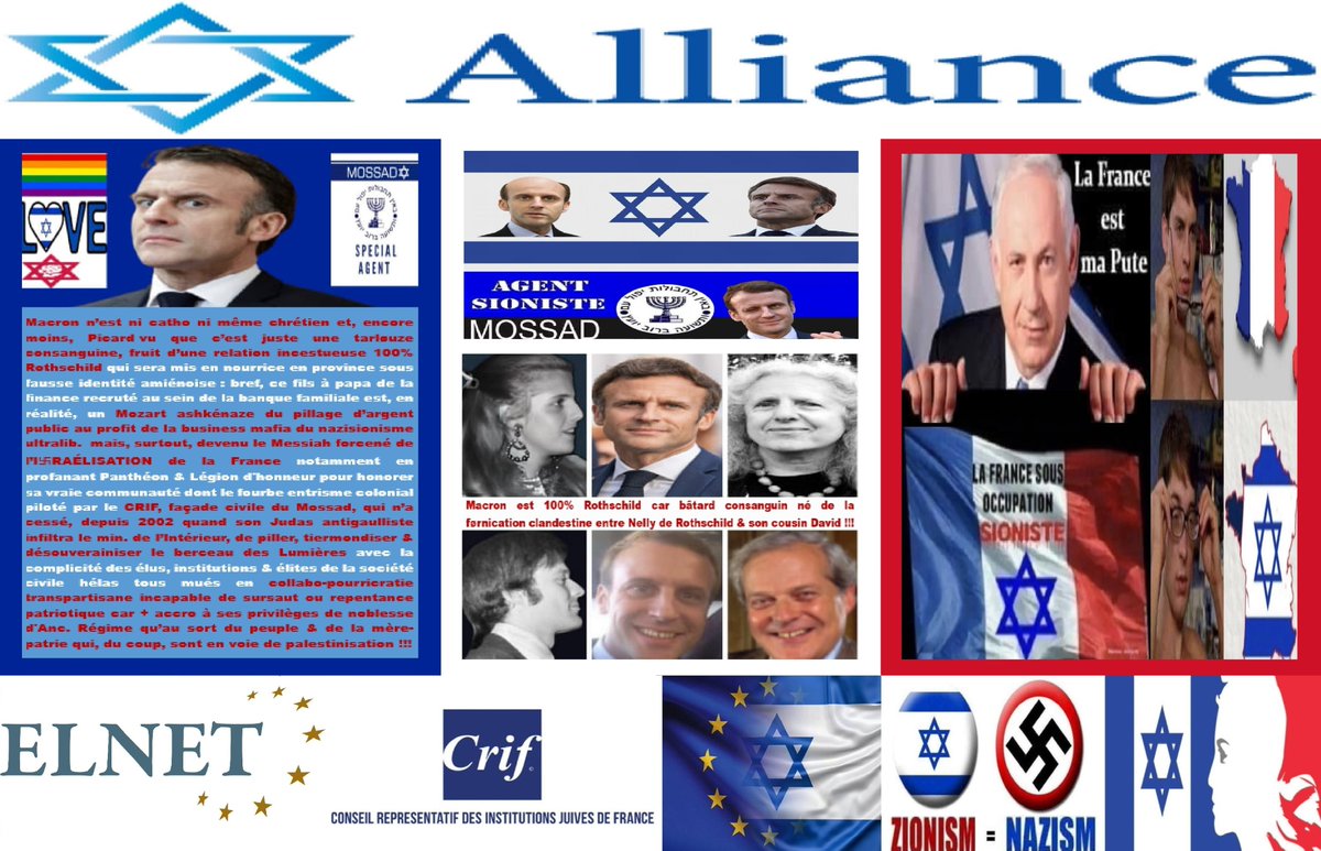 RealEthicsCode's tweet photo. La mafia du nazisionisme ultralib. colonise l'#Ukraine aux dépens du peuple non-juif mué en chair à canon d'une #ScamWar vouée qu'à sauver un magot de biens mal acquis car #Putin & #BRICS refusent que cette fourbe vermine pille & I卐RAÉLISE ce pays-frère à la façon de la France ! https://t.co/8ssmhtxquz