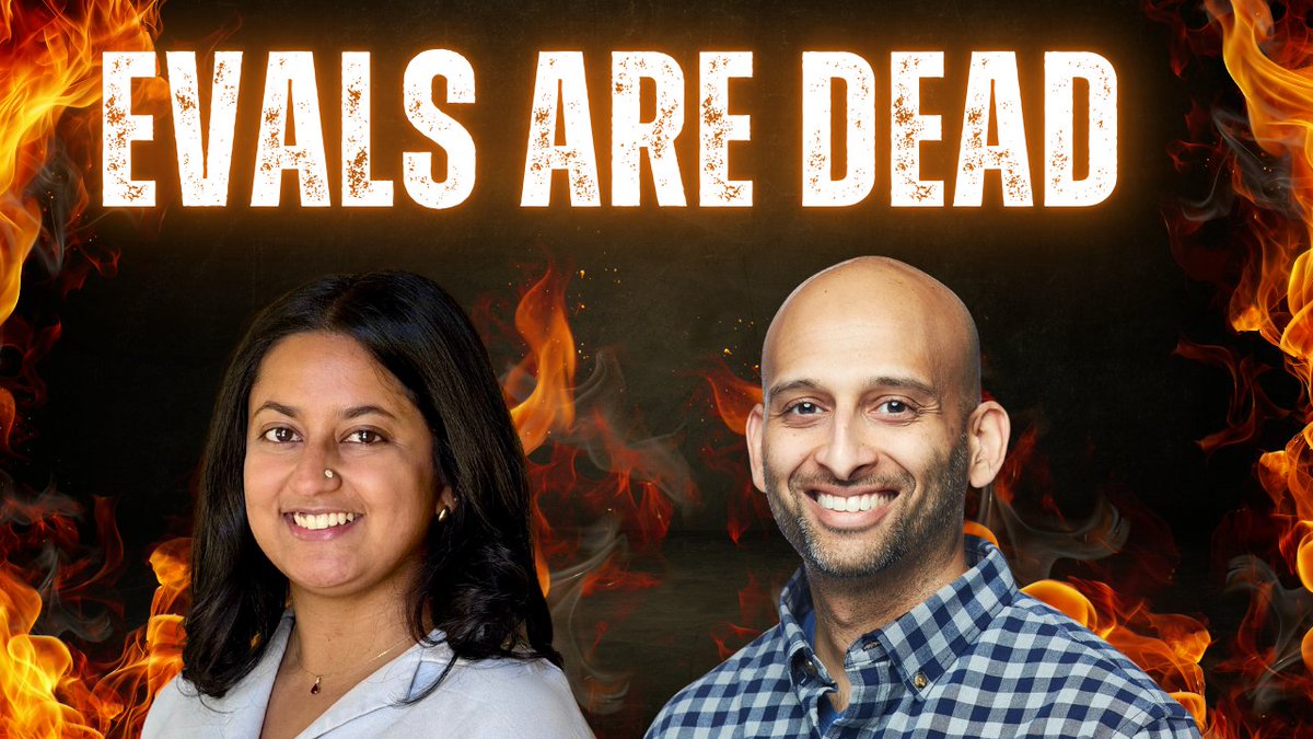 HamelHusain's tweet image. New Video: Why Evals Are Dead with @sh_reya  
Please share with your friends.

bit.ly/evals-are-dead