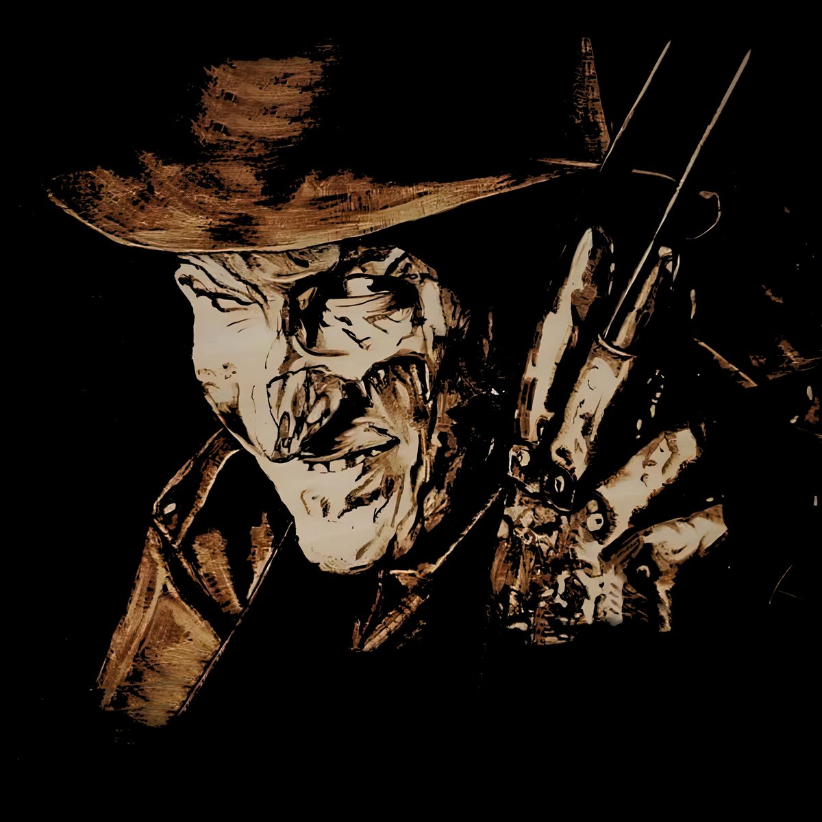 Enter the nightmare realm with FANDOM OF DREAMS – a hand-crafted, one-of-a-kind Ethereum NFT inspired by the iconic Freddy Krueger. This chilling masterpiece captures the essence of dream-world terror in stunning detail. 

Available on Foundation 🔗👇 
foundation.app/mint/eth/0x9c1…