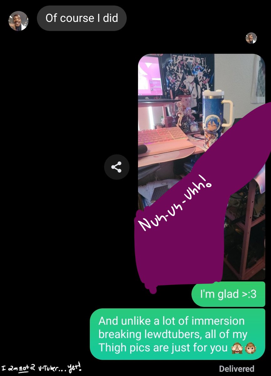 Come home from work already, damnit!!!! I miss meine hubbsie! 🥺
(I'm not obsessed with my new tumbler, you are!! 🫵🏻)
#texts #husband #imissyou #gamersupps #gg