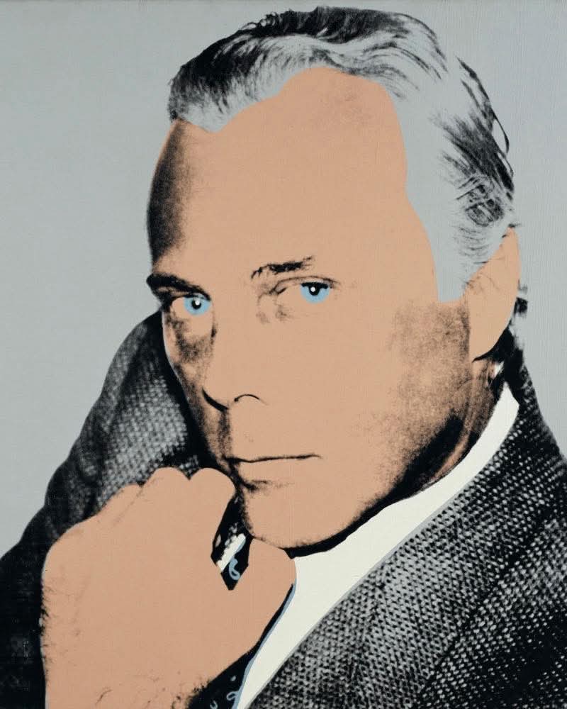 Andy Warhol, #GiorgioArmani, 1981