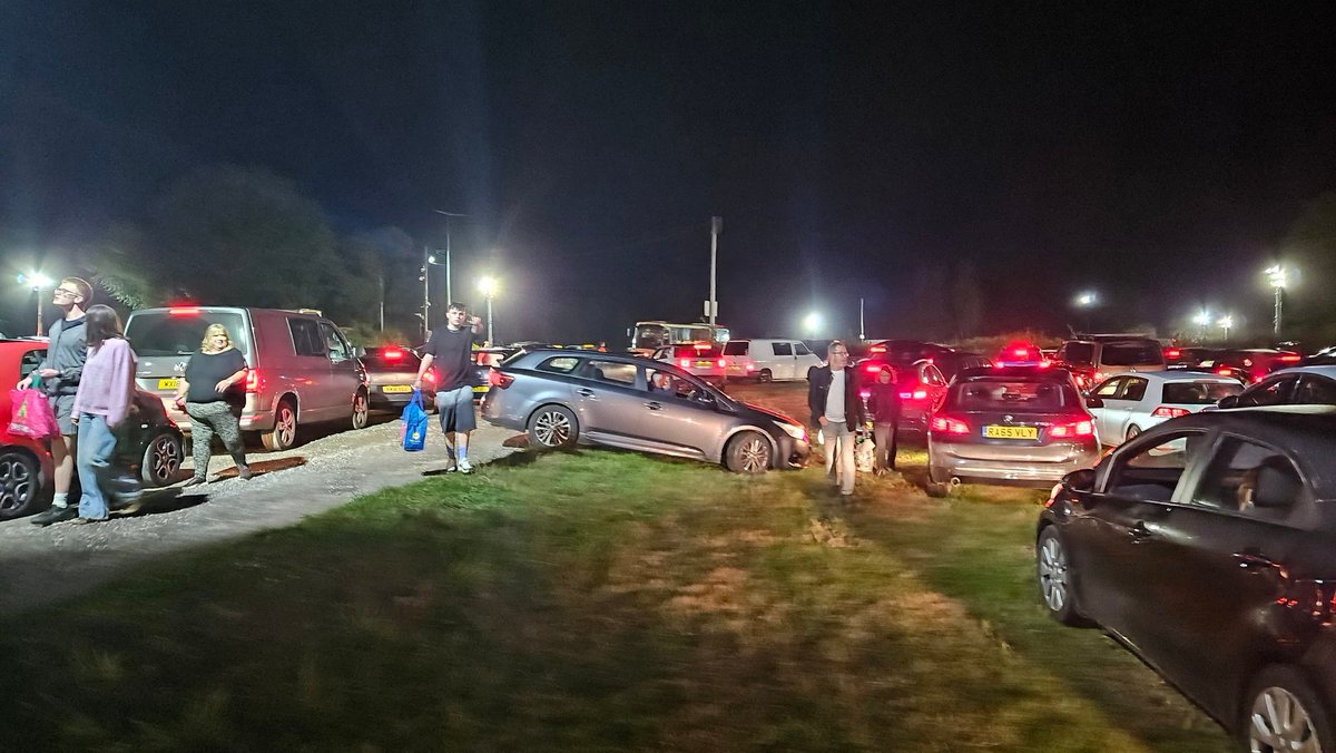 Not going to lie, car park is a mess, #SafeTravels