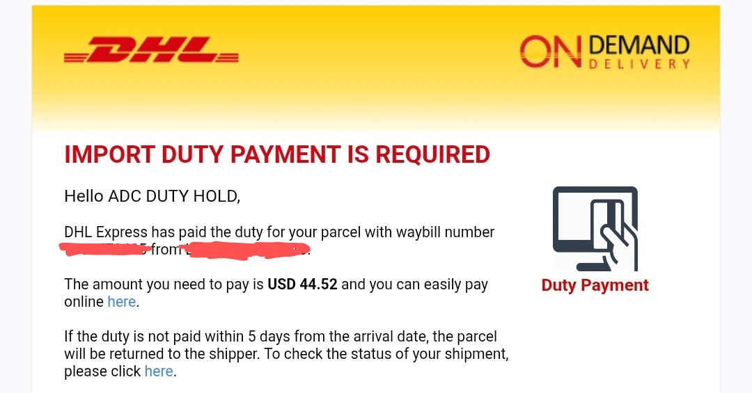 charleshutchy's tweet image. Just paid my own tariff. Thanks for the new taxes, folks!