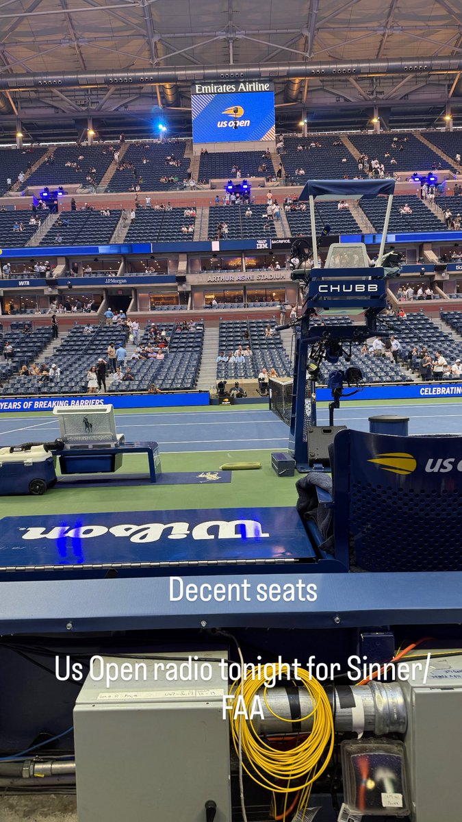 Courtside tonight!