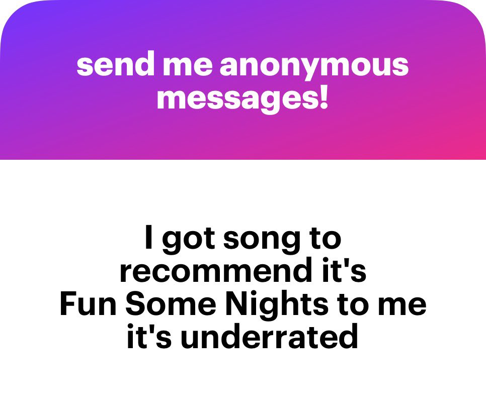 i gave it a listen, its quite catchy interesting song 🧐