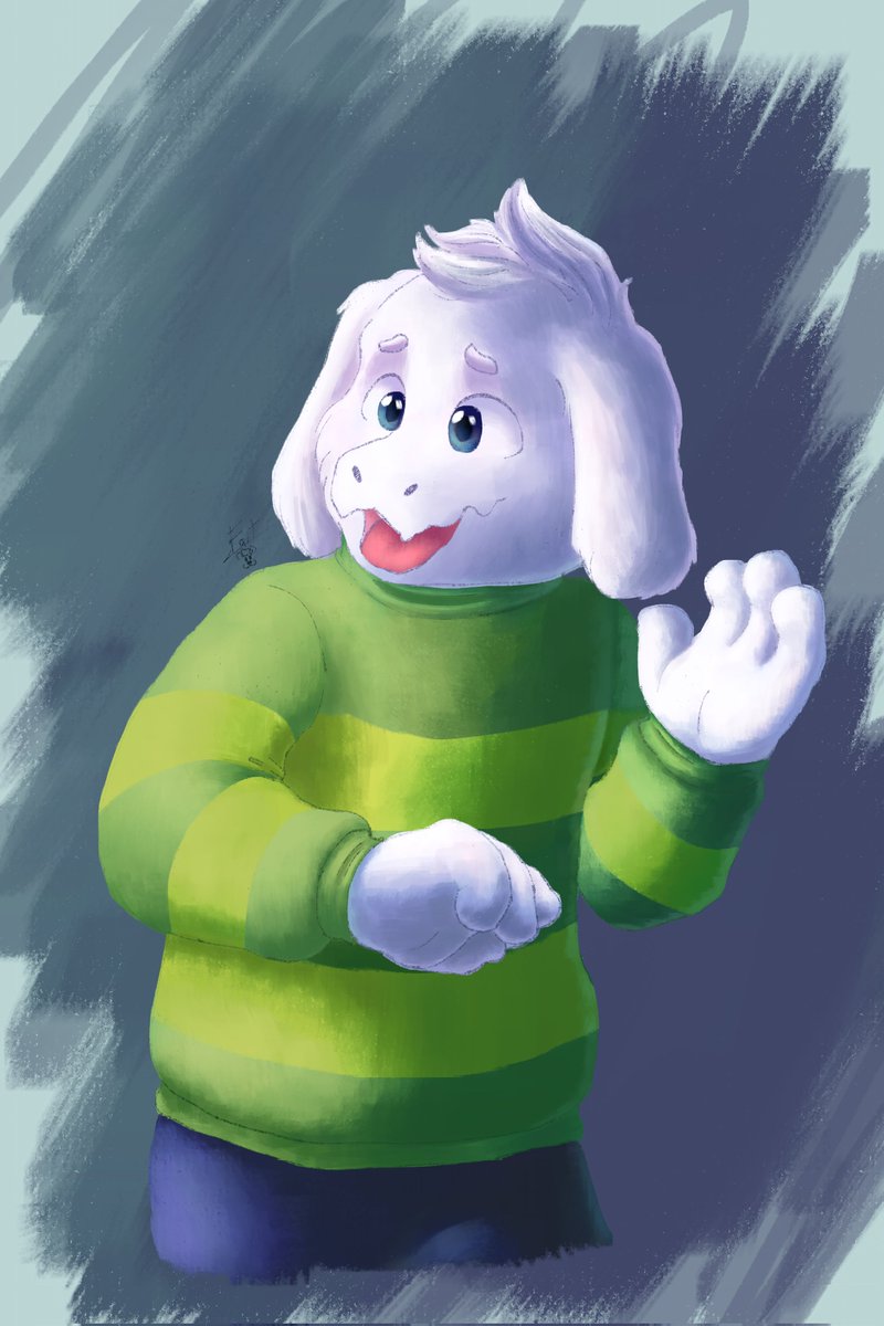 A little doodle i did on my phone 🐐