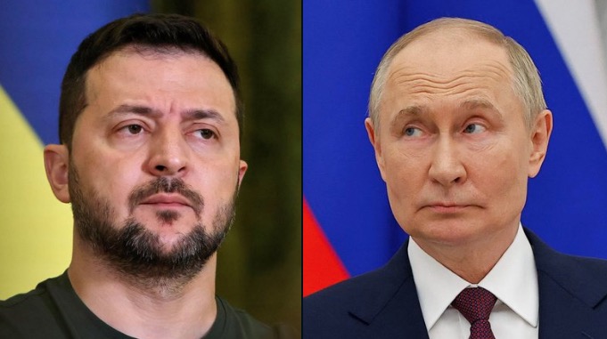 Plottwist:
De Oekraïense president Zelensky nodigt de Russische president Poetin uit naar Oekraïne voor vredesbesprekingen.